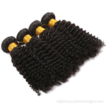 Wholesale virgin indian kinky curly human hair, buy bulk hair weave for sale in zambia